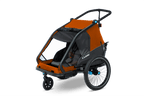 Cube CUBE Kids Trailer Double CMPT X Actionteam grey´n´orange