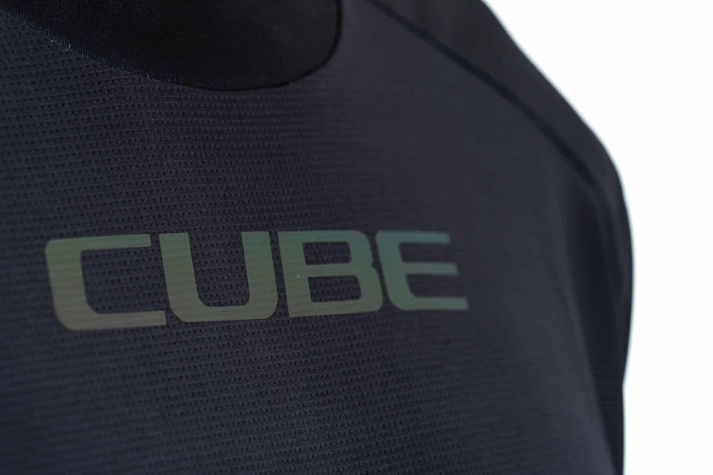 CUBE MTB Round Neck Jersey L/S black