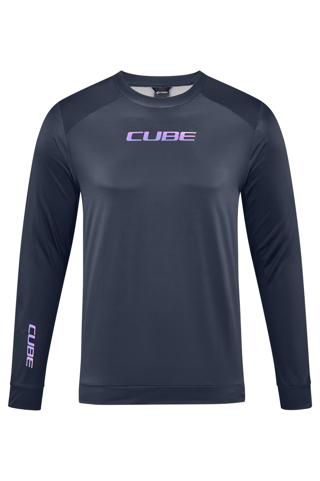 CUBE MTB Round Neck Jersey L/S black