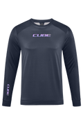 CUBE MTB Round Neck Jersey L/S black
