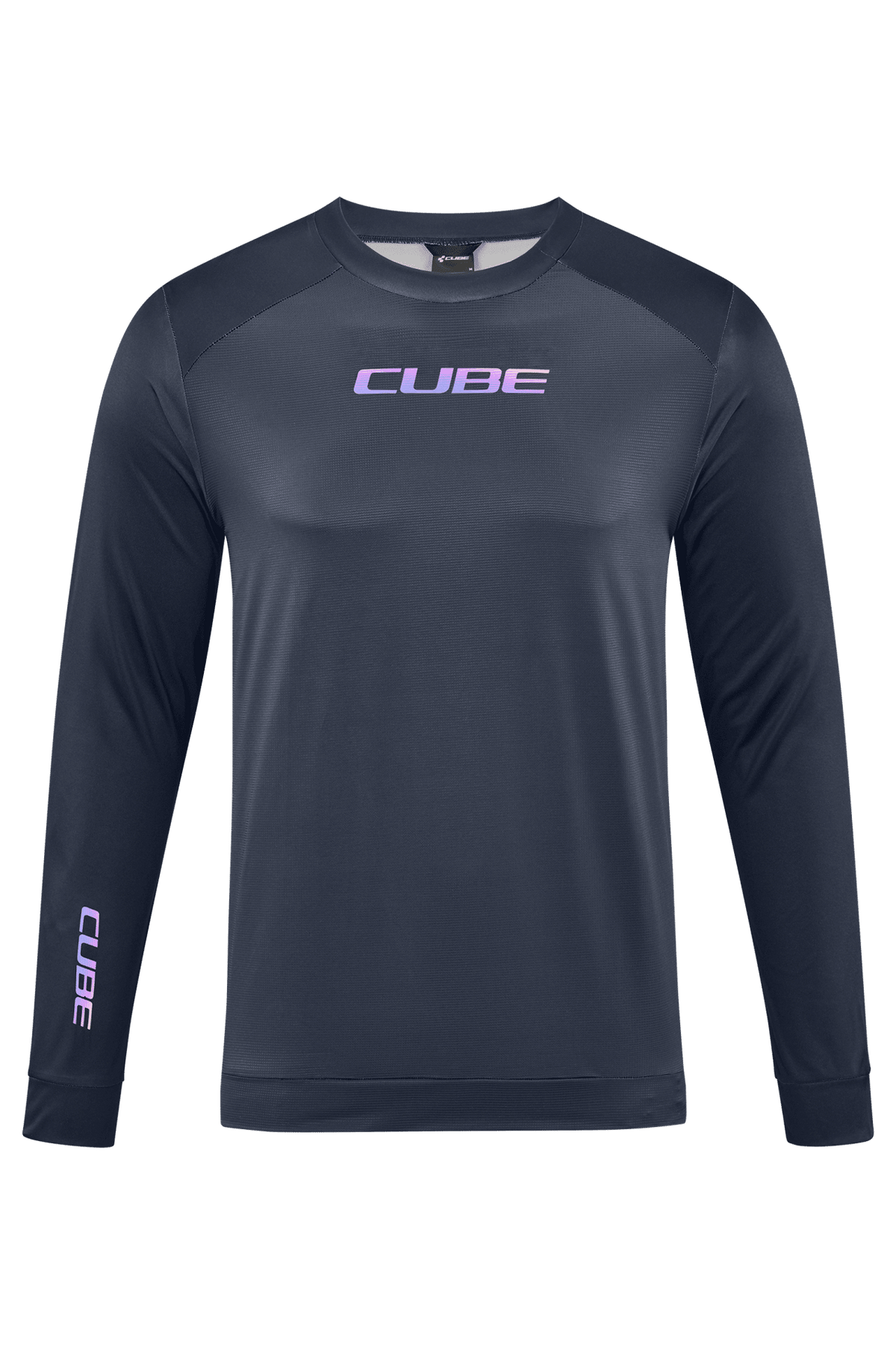 CUBE MTB Round Neck Jersey L/S black