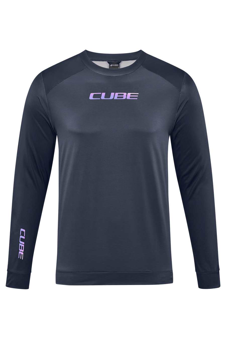 CUBE MTB Round Neck Jersey L/S black