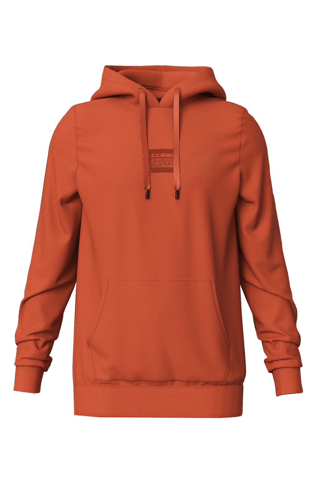 CUBE Organic Hoodie Roots red