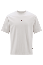 CUBE Organic T-Shirt Logo Dropshoulder beige