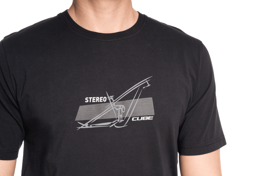 CUBE Organic T-Shirt Stereo anthracite