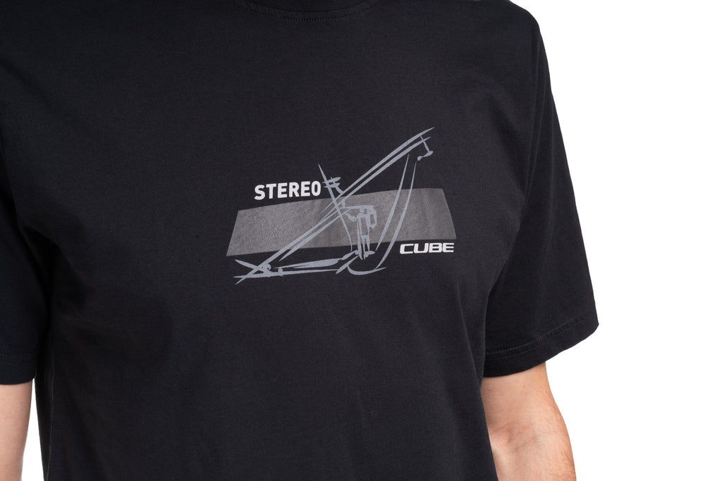 CUBE Organic T-Shirt Stereo anthracite
