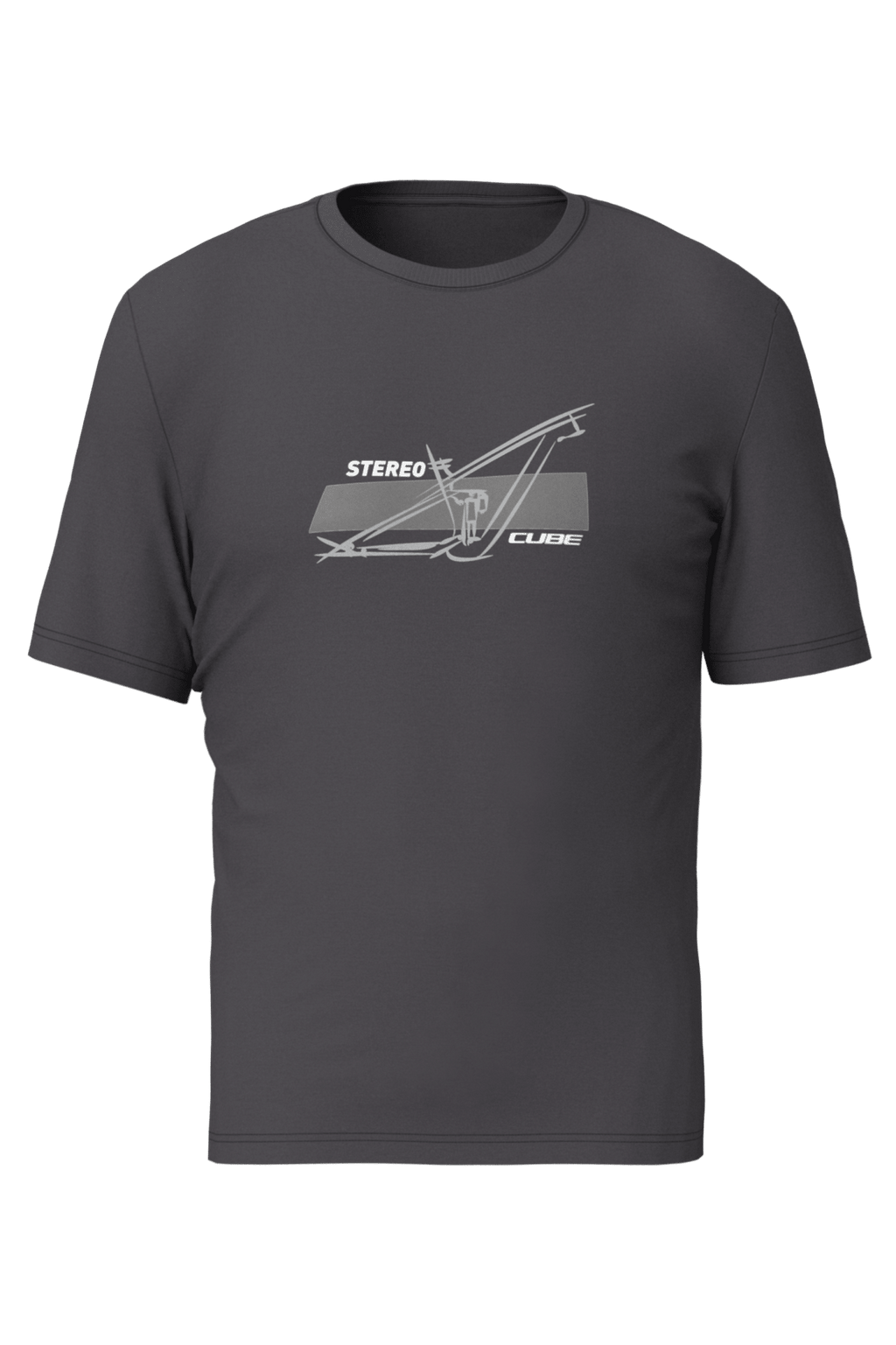 CUBE Organic T-Shirt Stereo anthracite