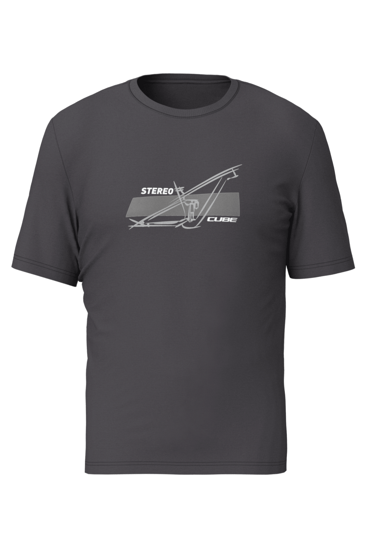 CUBE Organic T-Shirt Stereo anthracite