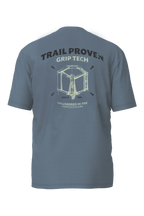 CUBE Organic T-Shirt Trail Proven GTY FIT petrol