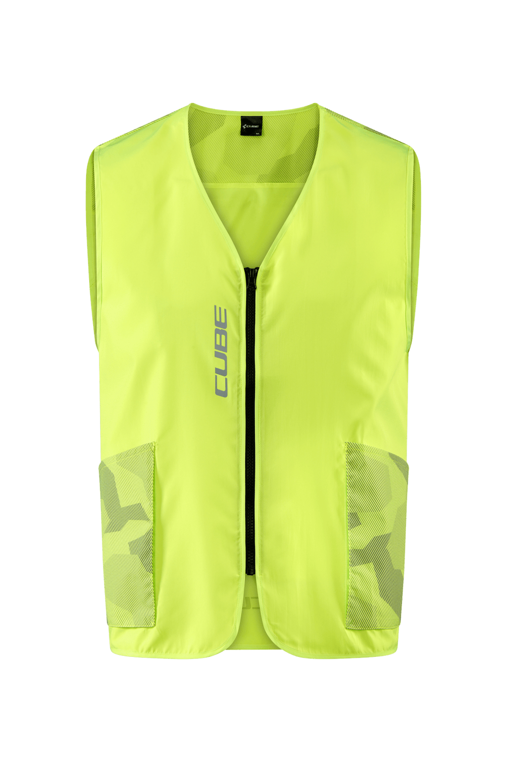 CUBE Safety Gilet CMPT neon yellow