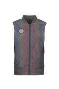 CUBE Safety Wind Gilet rainbow reflective