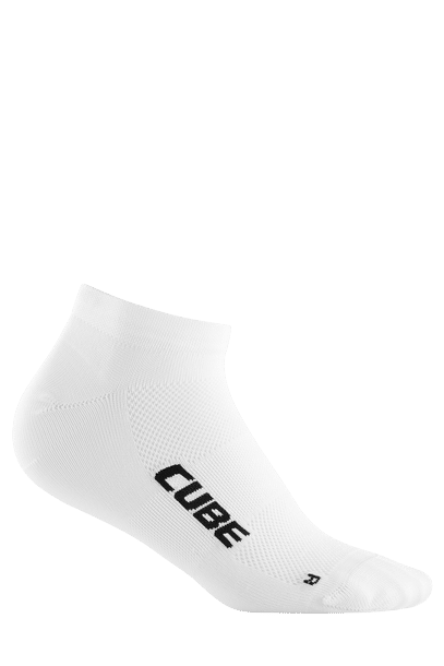 CUBE Socks Low Cut Blackline white