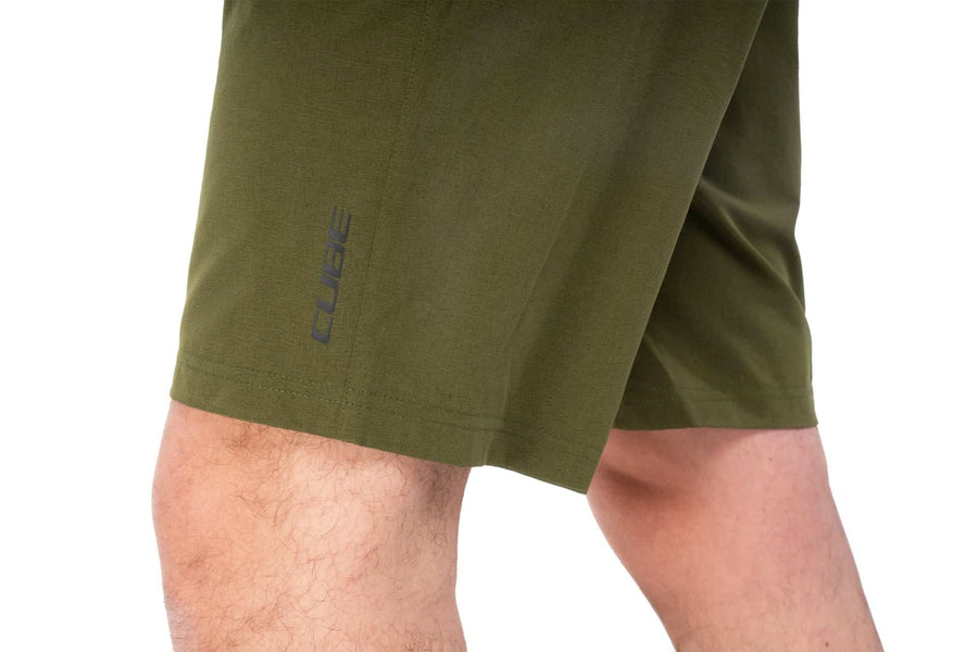 CUBE Trail Short CMPT olive