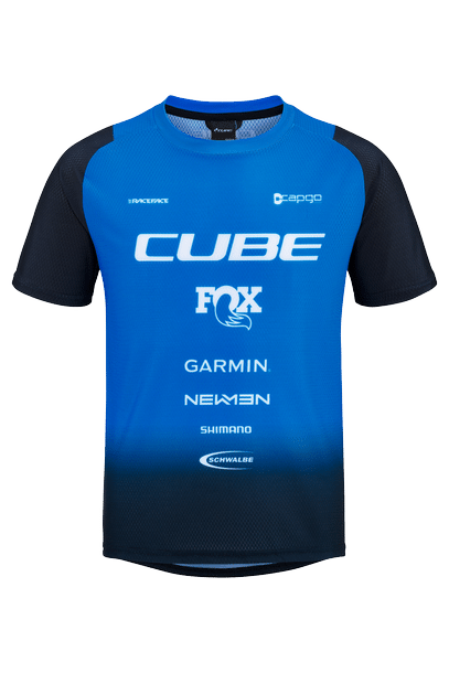CUBE VERTEX Jersey ROOKIE X Actionteam S/S black´n´blue