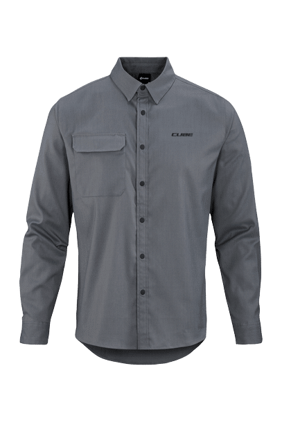 CUBE VERTEX Shirt L/S grey