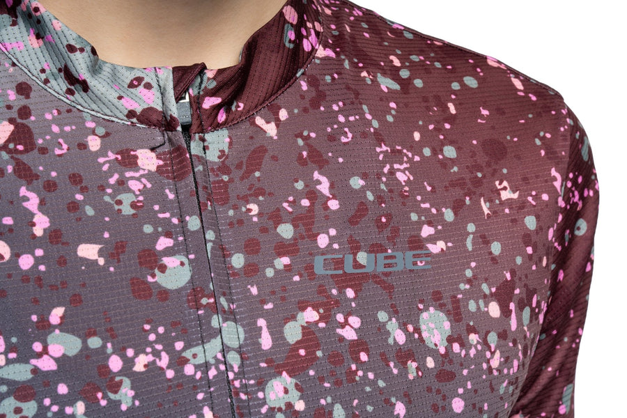 CUBE WS Jersey CMPT Sprinkle S/S green
