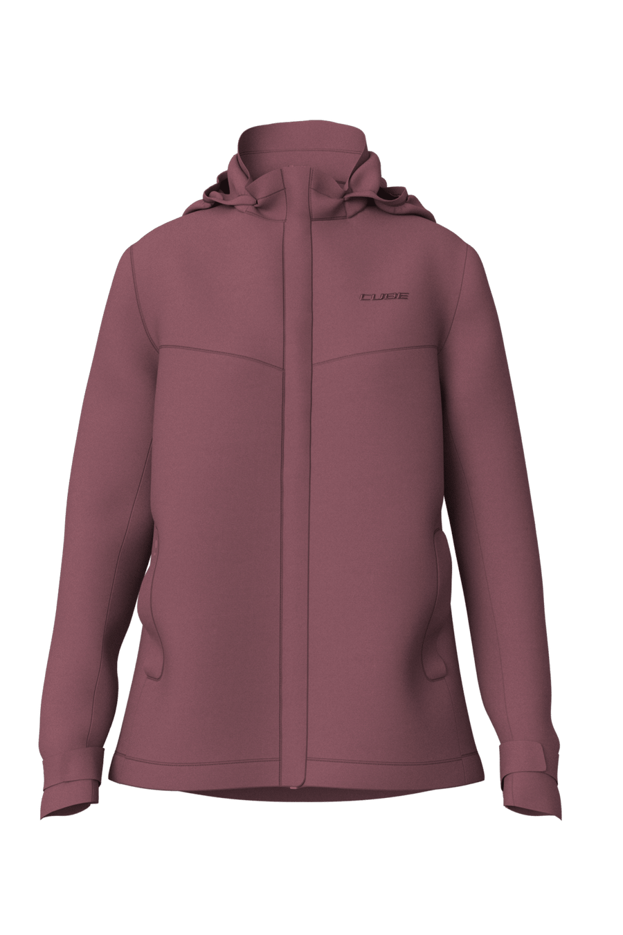 CUBE WS Rain Jacket CMPT bordeaux