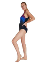 Speedo Calypso Printed Shaping 1pc, navy/blue flame
