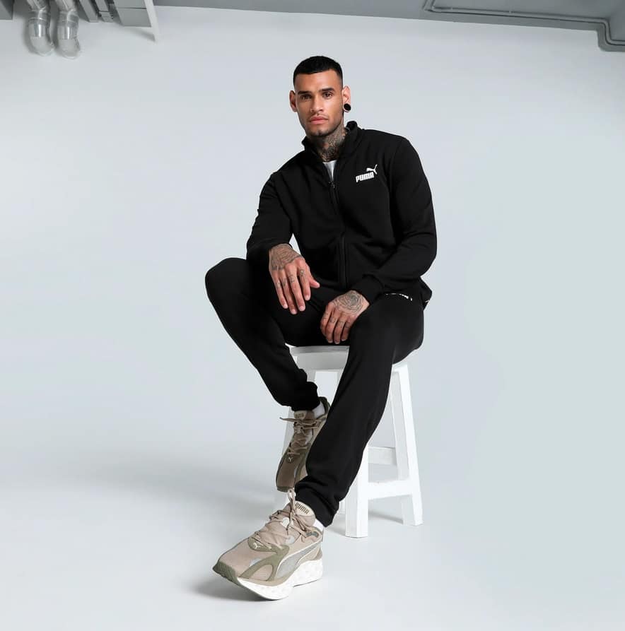 Puma Clean Sweat Suit TR Puma Black