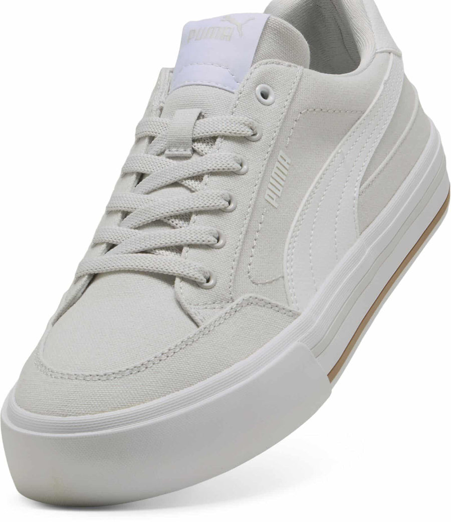 Puma Court Classic Vulc FS Feather Gray-PUMA