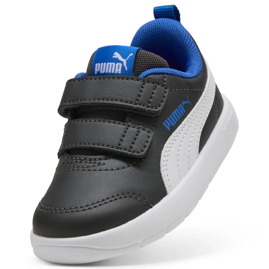 Courtflex V3 V Inf Dusky Gray-PUMA White