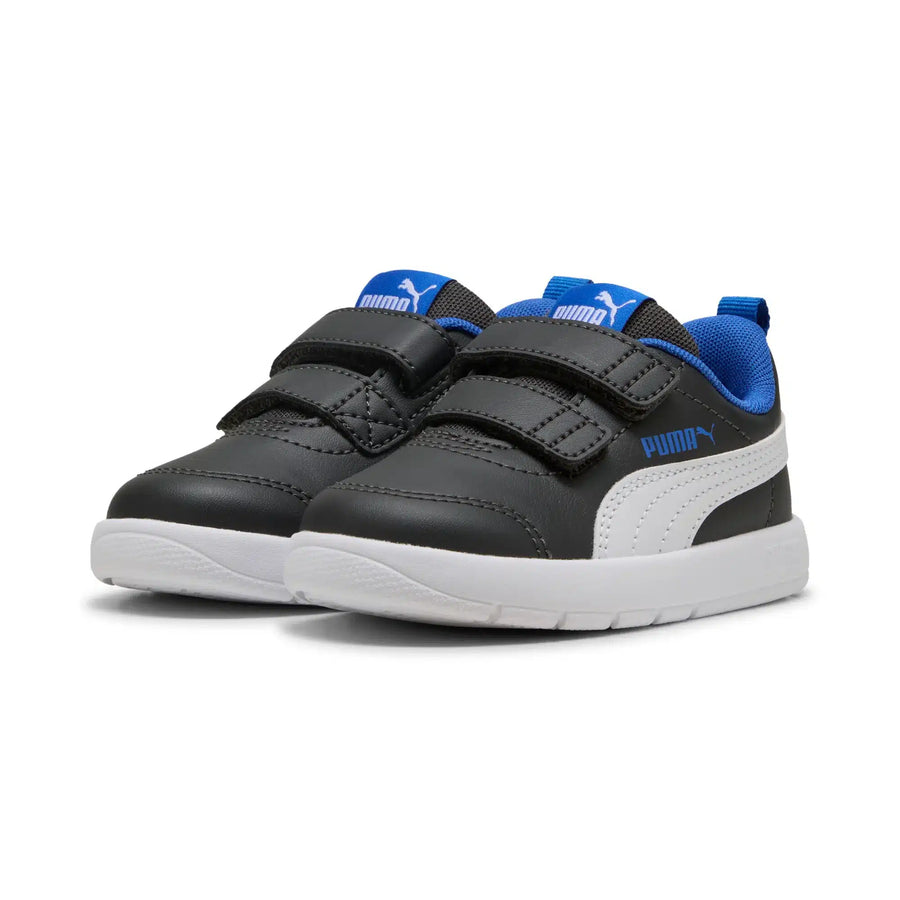 Courtflex V3 V Inf Dusky Gray-PUMA White