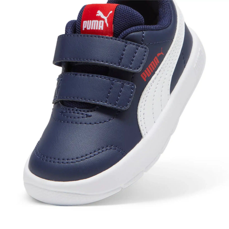 Courtflex V3 V Inf PUMA Navy-PUMA White-