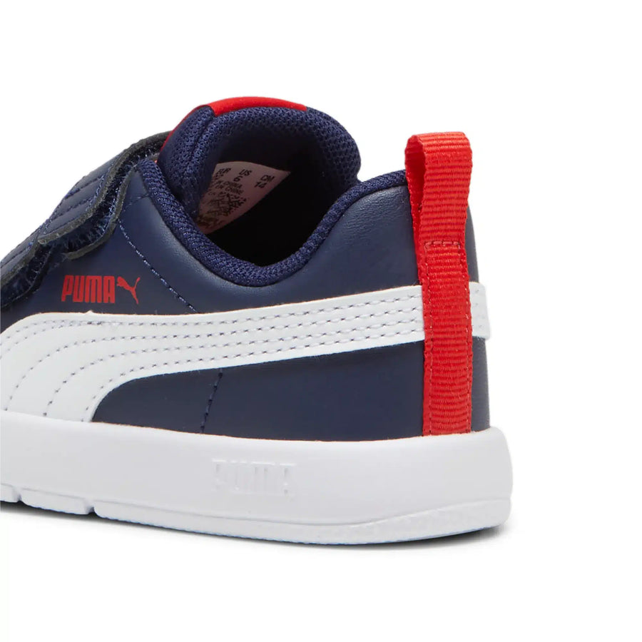 Courtflex V3 V Inf PUMA Navy-PUMA White-