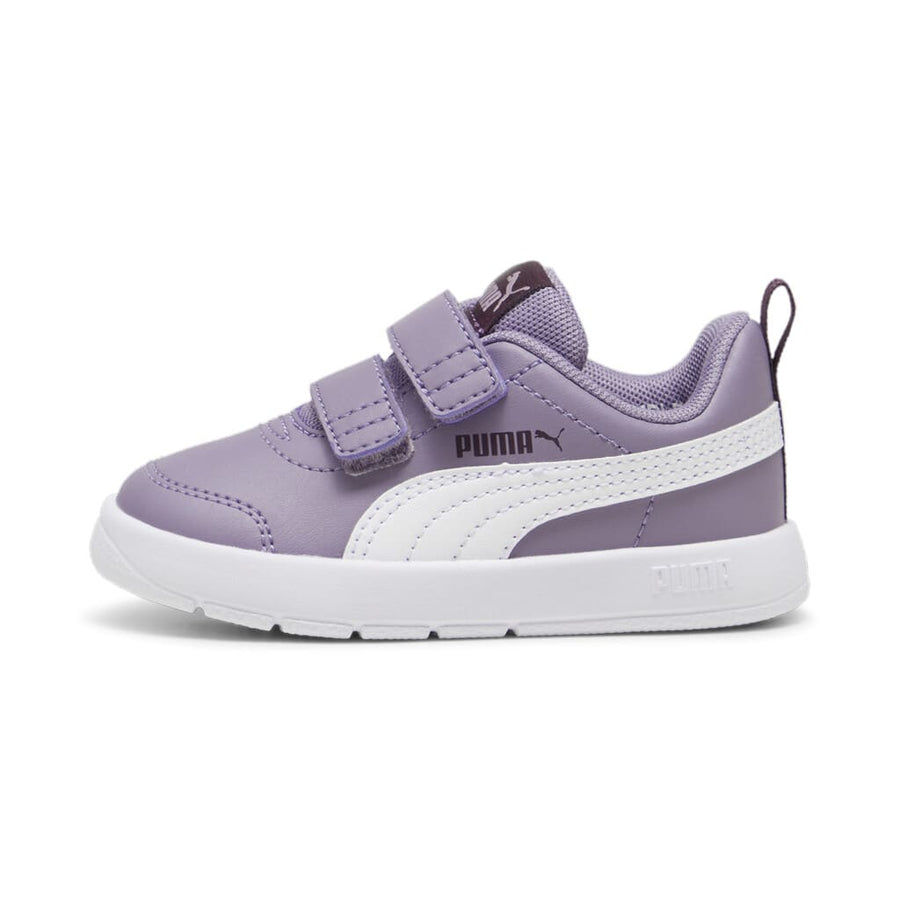 Puma Courtflex V3 V Inf Pale Plum-PUMA White