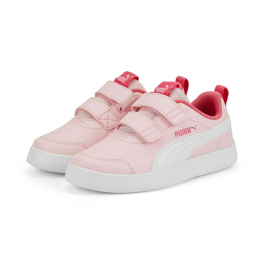 Puma Courtflex v2 V PS Almond Blossom-Puma Wh