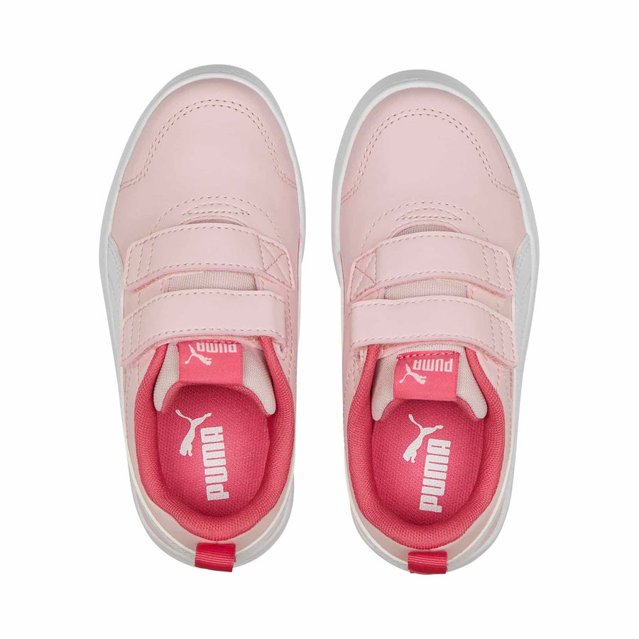 Puma Courtflex v2 V PS Almond Blossom-Puma Wh
