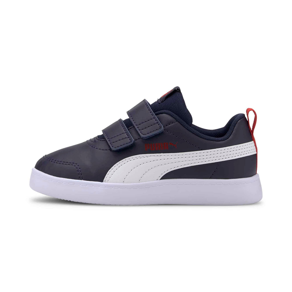 Courtflex V2 V Ps Peacoat High Risk Red Pu 371543 01
