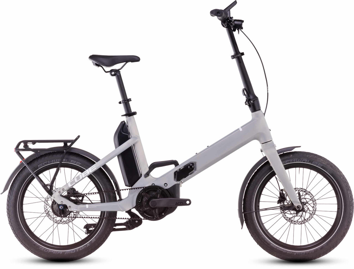 Cube Fold Hybrid Comfort 500 pearlysilver n white