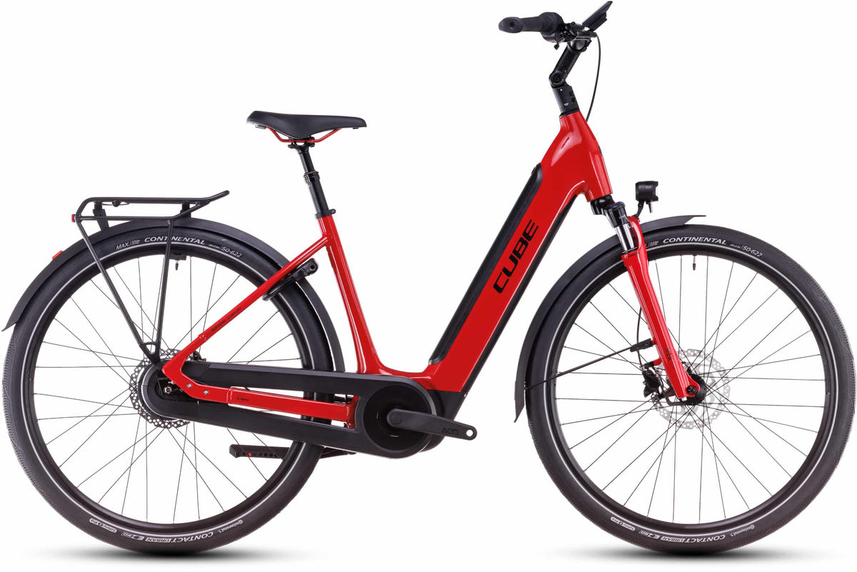 Cube Supreme Hybrid Comfort Pro 500 wave firered n black