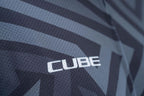 CUBE ATX Jersey Full Zip CMPT S/S black´n´grey