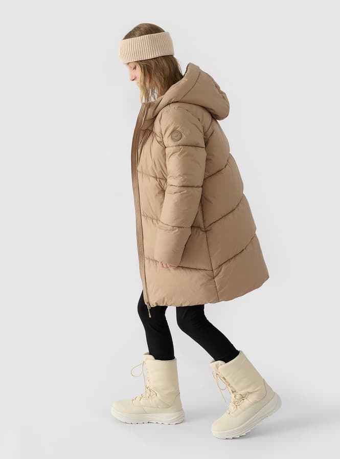 DOWN JACKET BEIGE 4F JWAW24TDJAF455 83S