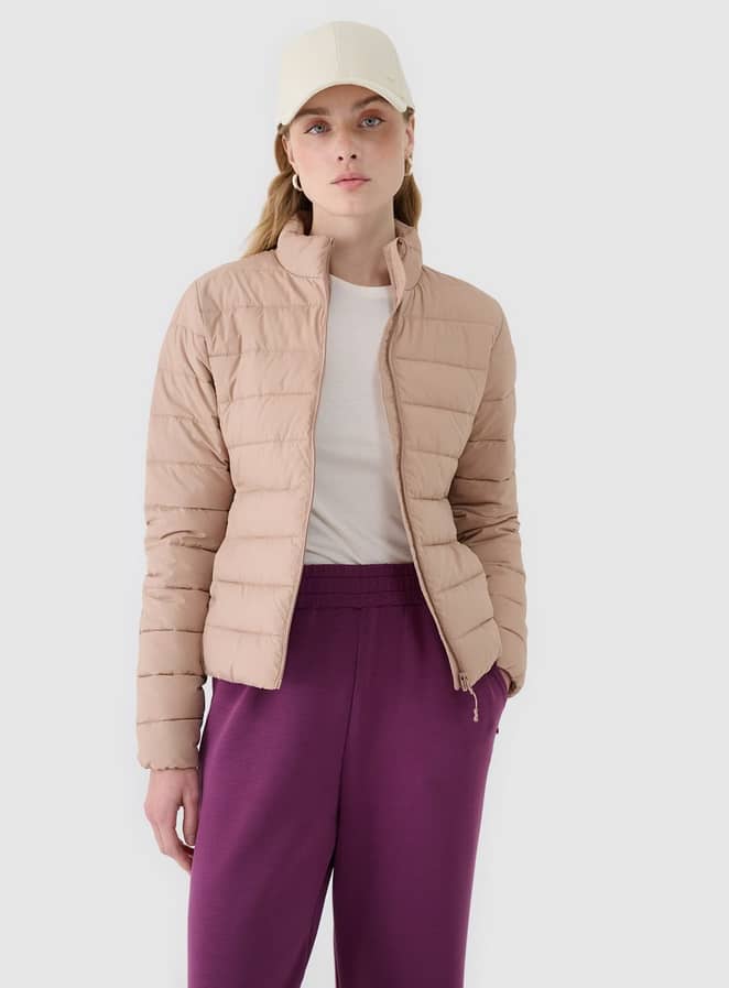 4F DOWN JACKET, BEIGE