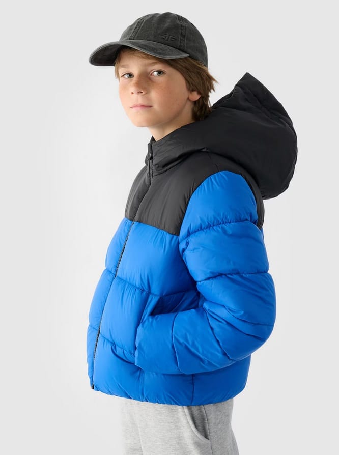 4F DOWN JACKET, COBALT