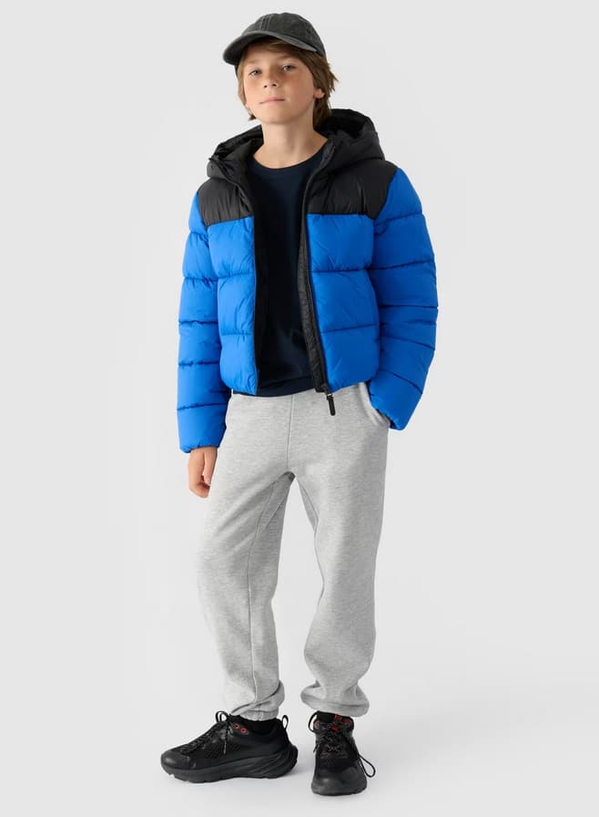 4F DOWN JACKET, COBALT