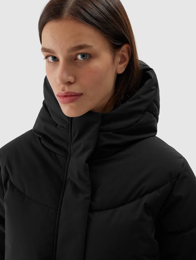 4F DOWN JACKET, DEEP BLACK