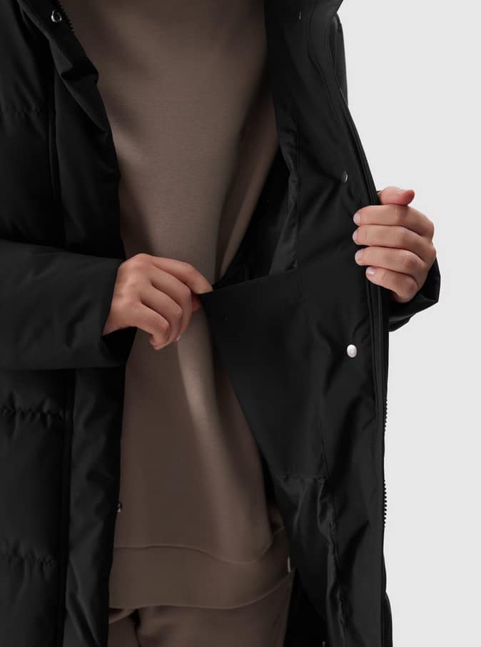 4F DOWN JACKET, DEEP BLACK/476