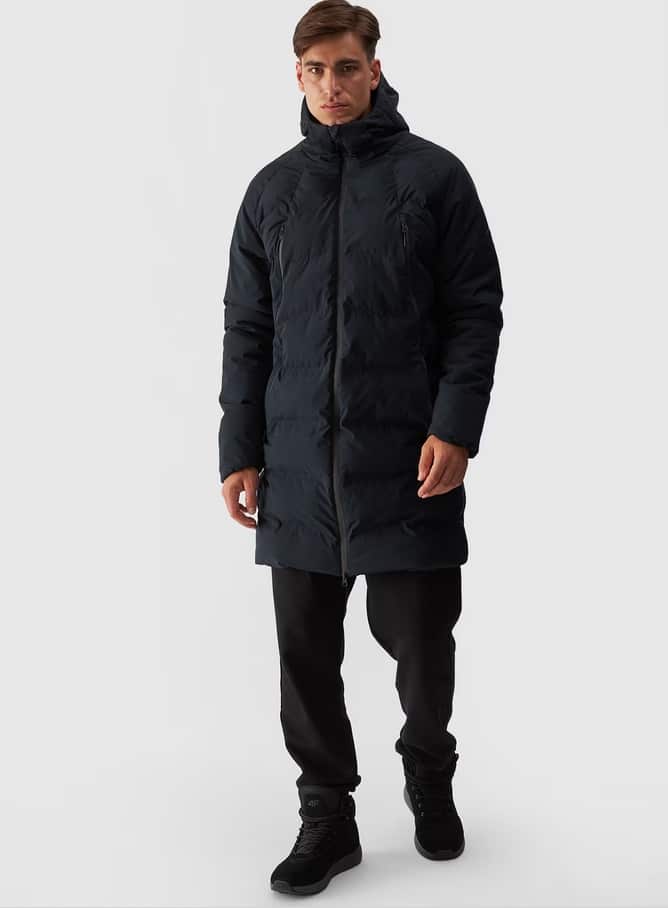 4F DOWN JACKET, DEEP BLACK /489