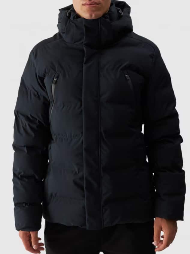 4F DOWN JACKET, DEEP BLACK