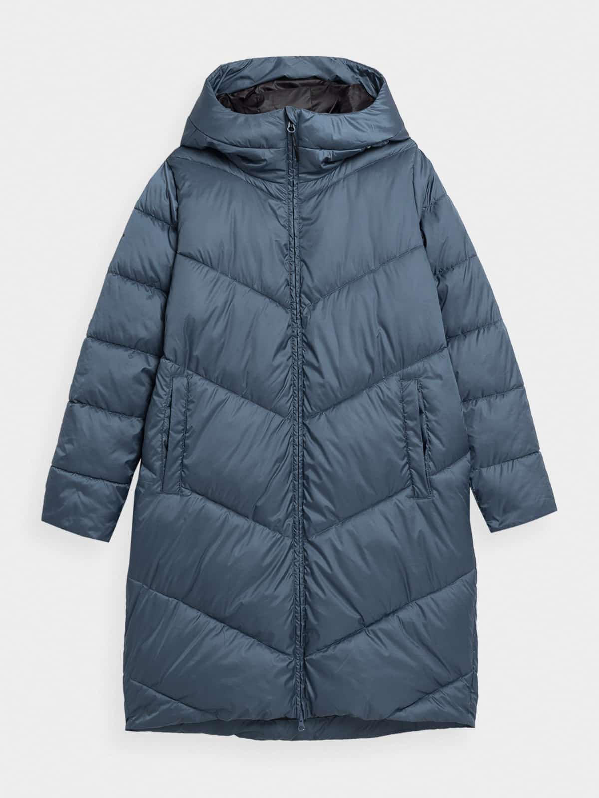 Down Jacket Denim 4faw23tdjaf235 32s