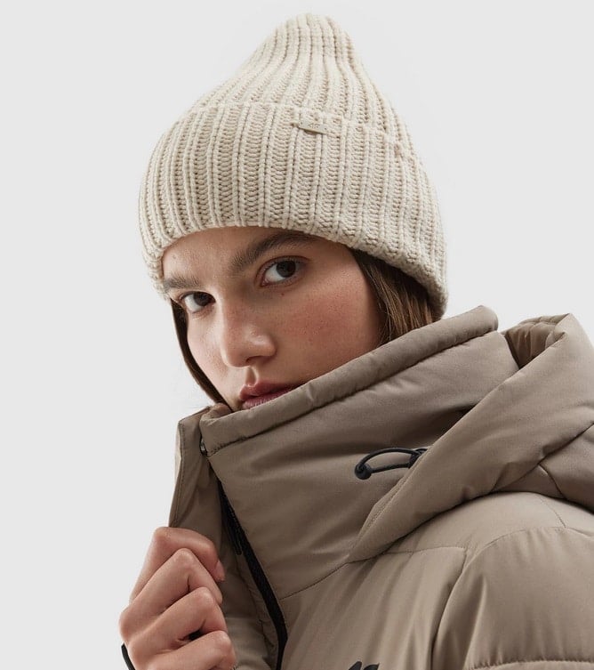 Down Jacket Light Brown 4faw23tdjaf237 82s 3