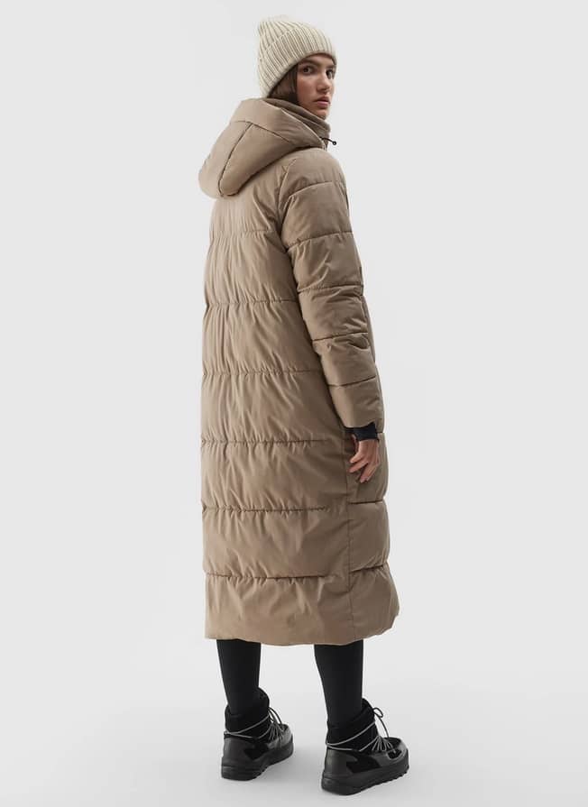 Down Jacket Light Brown 4faw23tdjaf237 82s 5