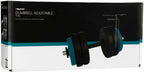 Dumbbell Adjustable Synthetic 15kg 508sc42dfblk 1