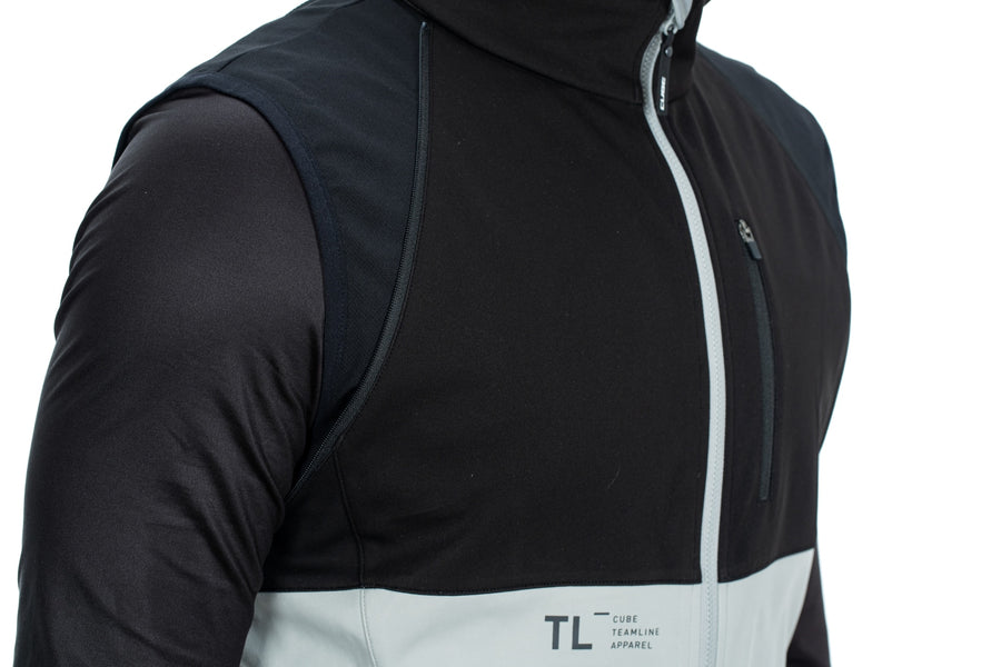 CUBE TEAMLINE Multifunctional Jacket black´n´grey