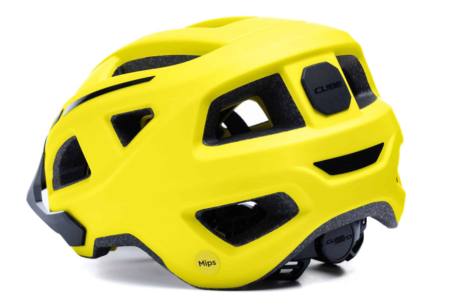 CUBE Helmet FLEET yellow