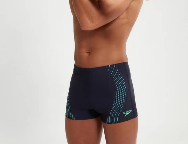 Speedo Duo Logo Print Aquashort M, True Navy / Harlequin